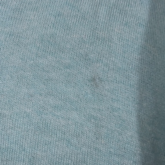 Turquoise knit sweater from Uniqlo - Picture 3 of 4
